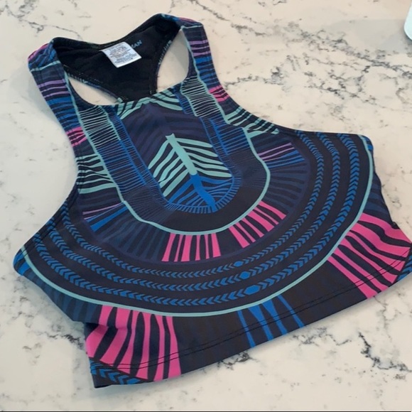 Mara Hoffman Racerback Active tank - Picture 3 of 5